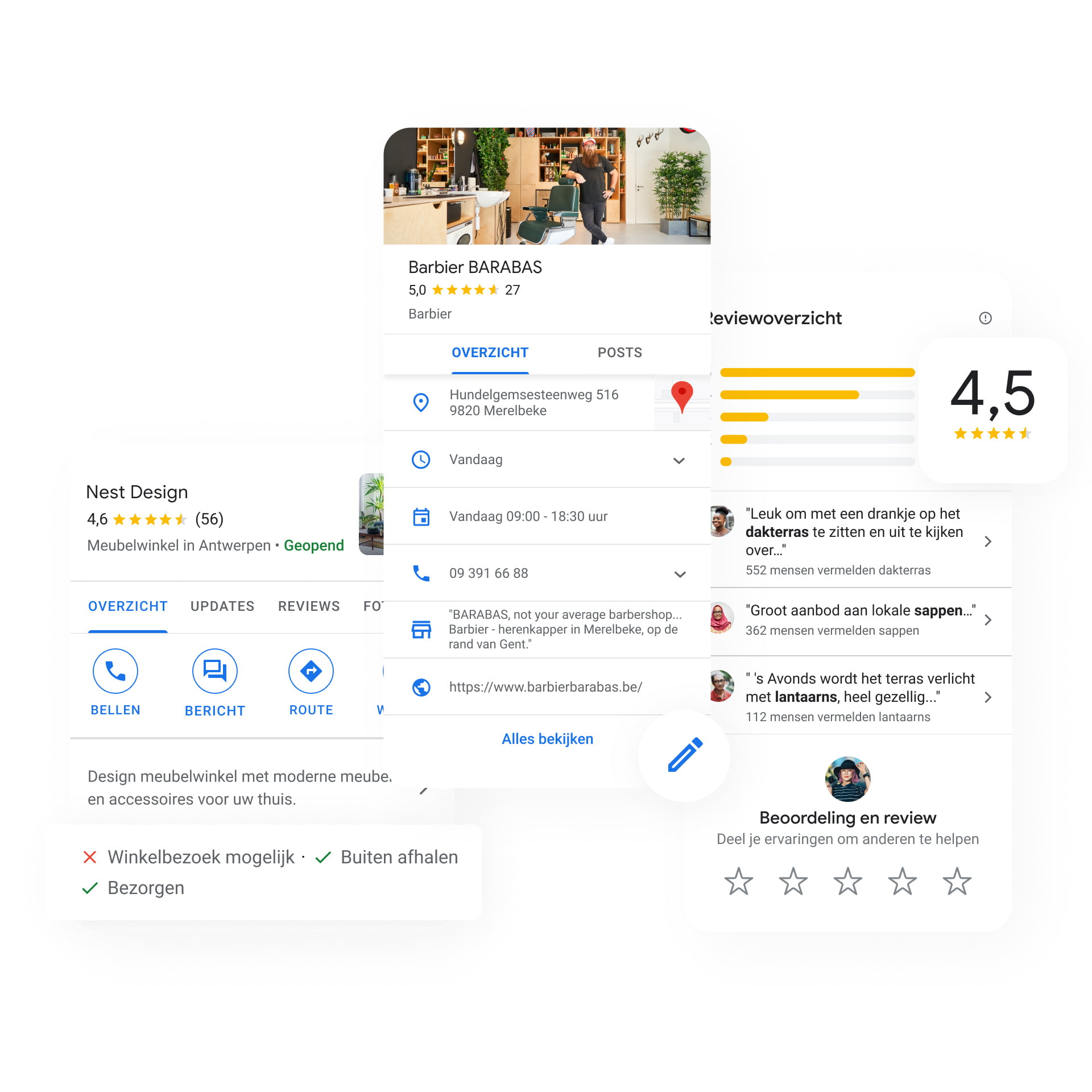 Google Mijn Bedrijf Integratie KNEET Google Mijn Bedrijf