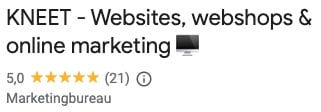 KNEET websites, webshops & online marketing