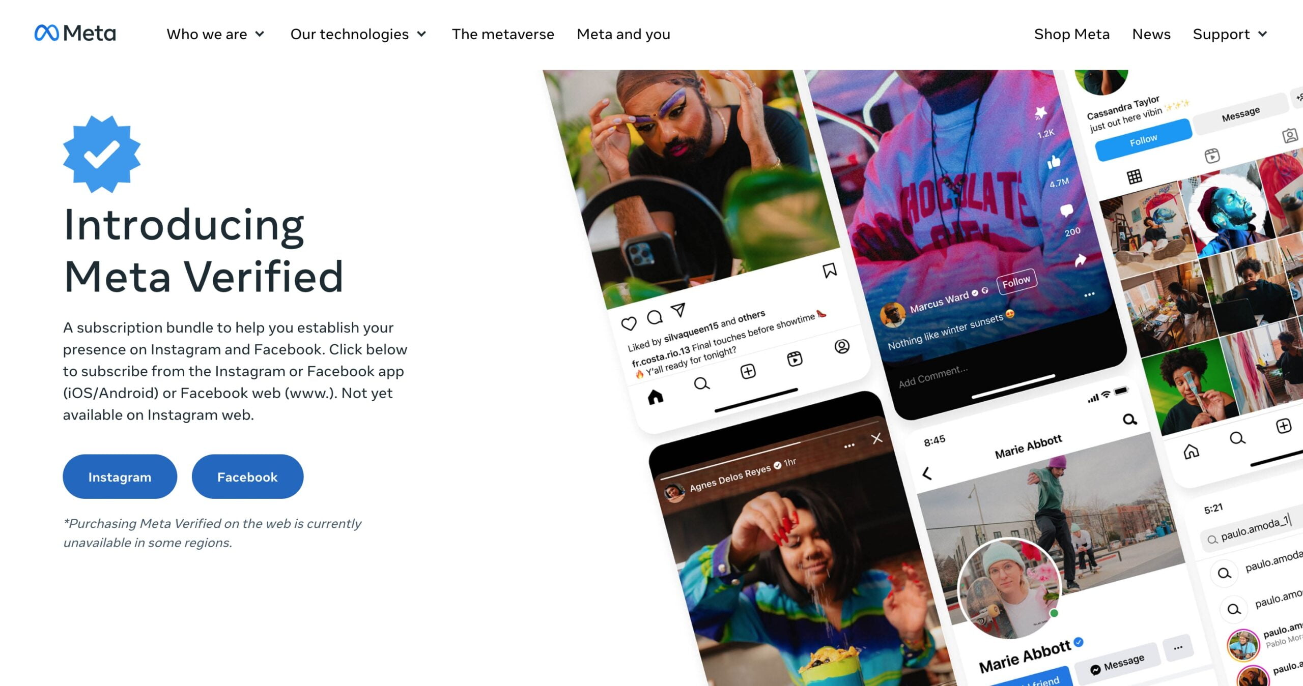 Meta Verified